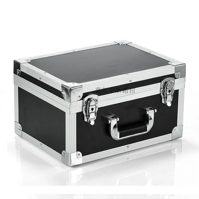 Super Strong and Durable Thickened Aluminum Tool Box Iinstrument and Equipment Display Tool Case Storage Bag With Foam