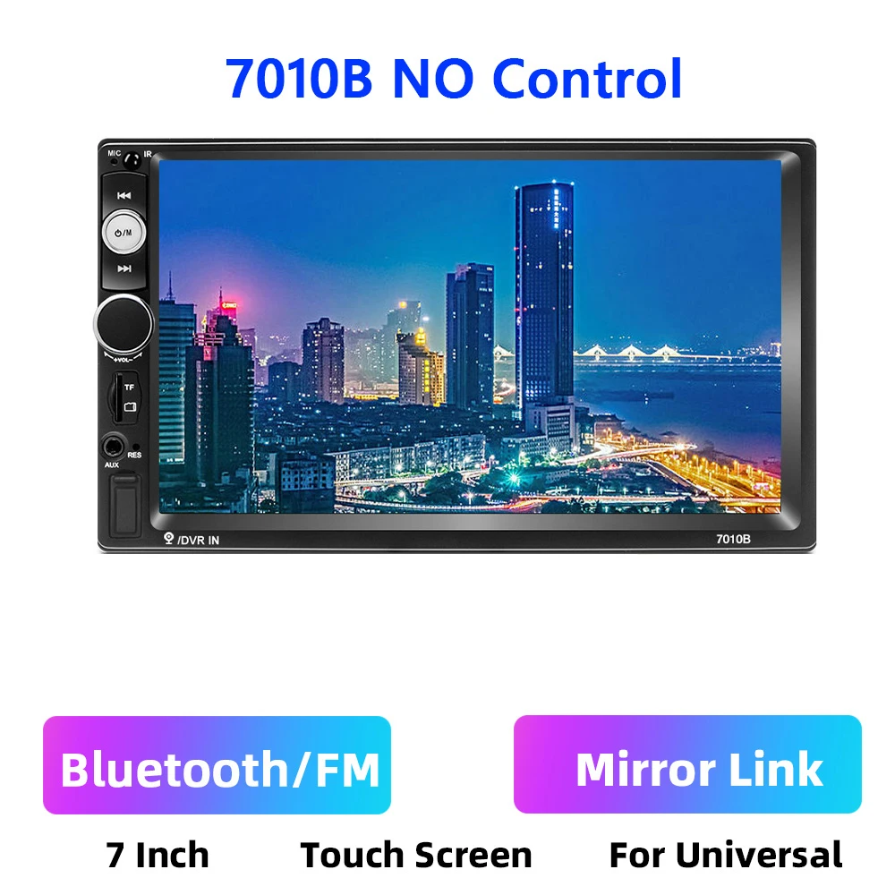 

Автомагнитола Podofo 7018B/7023B, мультимедийный плеер 2 Din с 7-дюймовым HD сенсорным экраном, для Nissan, Toyota, Kia