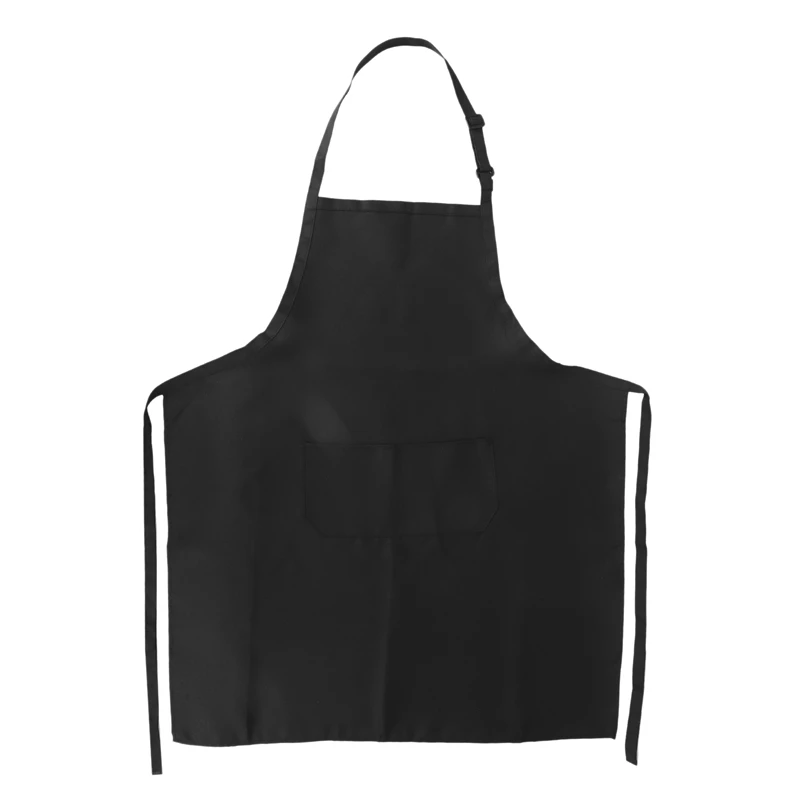 

2 Pack Adjustable Bib Aprons, Waterdrop Resistant Apron With 2 Pockets Cooking Kitchen Restaurant Aprons For BBQ Drawing