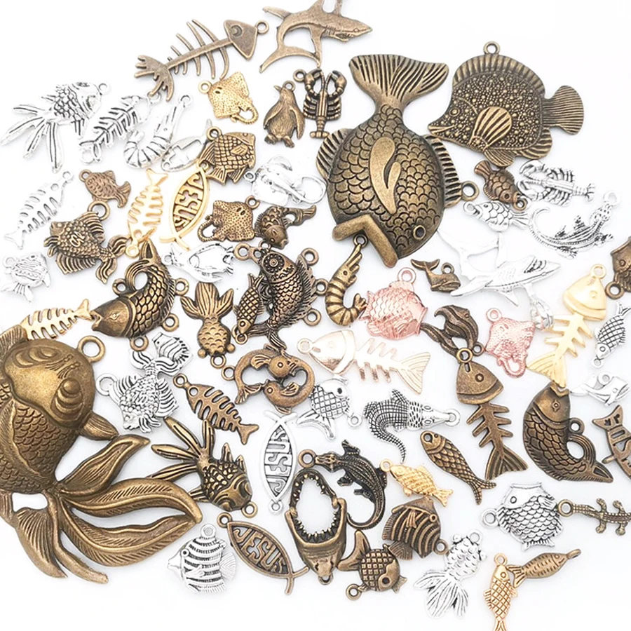 

Подвеска в виде рыбы, 100 г, 50 г