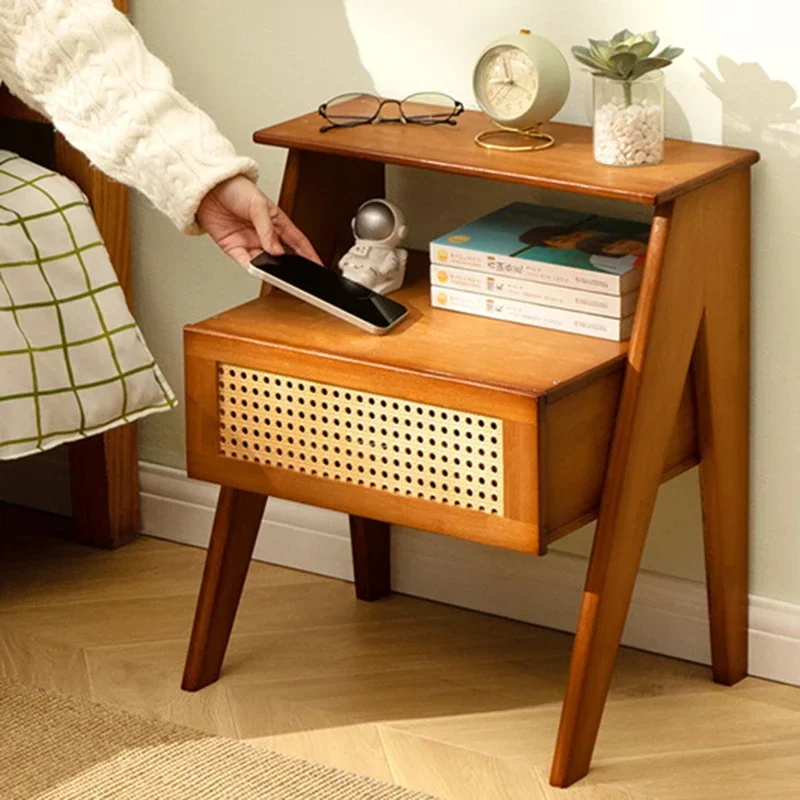 Прикроватная тумбочка изголовья комод минималистичный современный ночной