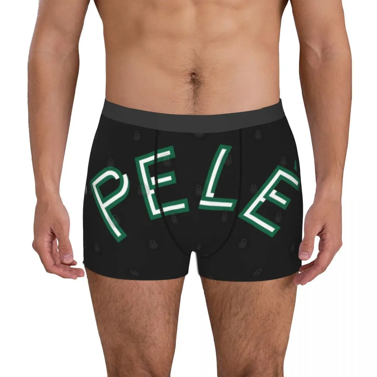 

Panties Brazil 7 Nascimento And Pelﾩs Peles Sexy Men's Boxer Briefs Cute Funny Novelty Football Team Winter Wearable