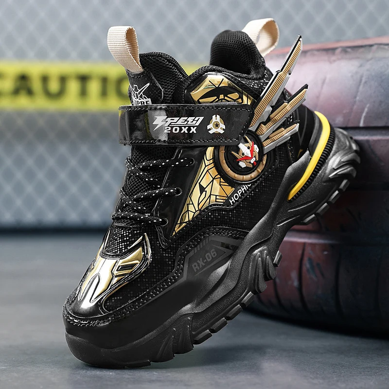 Brand Kids Sneakers Outdoor Running Shoes Boys Girls Comfortable Sport Shoes Autumn Winter Children Gym Shoes Antislip Trainers