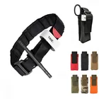 Спортивный жгут для выживания на открытом воздухе, быстрый гемостаз, медицинские наборы для неотложной медицинской помощи, сумка, Тактическая Военная, для работы одной рукой