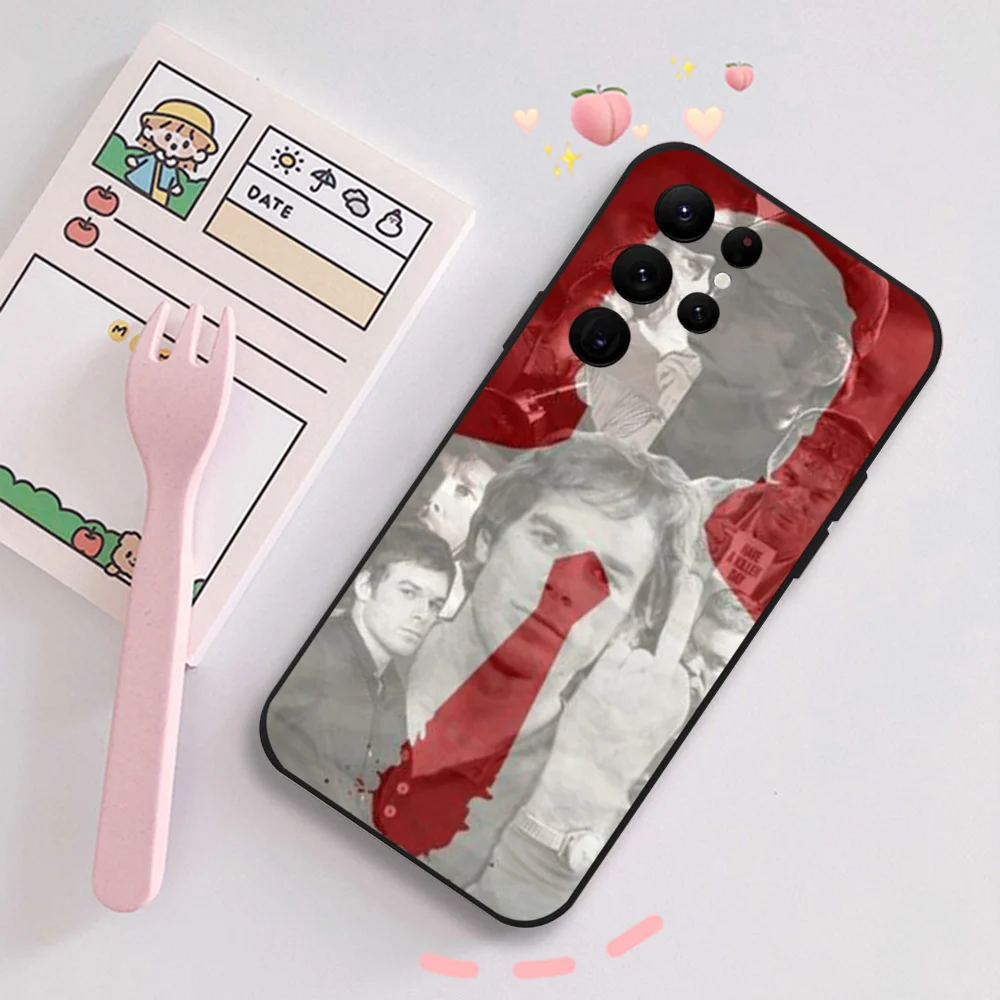 Чехол для телефона D-Dexter Morgan Movie Samsung S series s20 s21 s22 s23 s24 FE Plus Ultra TPU мягкий и приятный