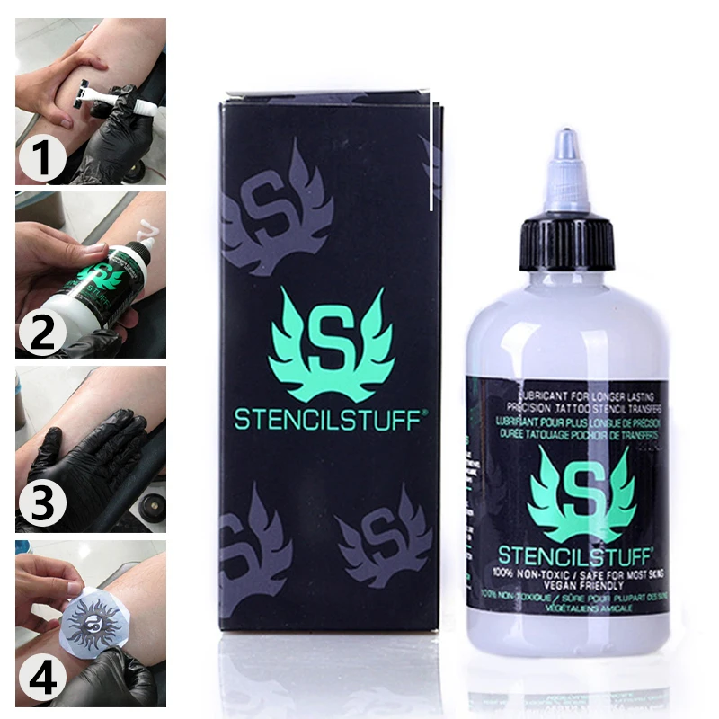 

120/250ML Tattoo Stencil Magic Gel Professional Thermal Copier Tattoo Transfer Stuff Cream Long Lasting Tattoo Ink Tool Oil