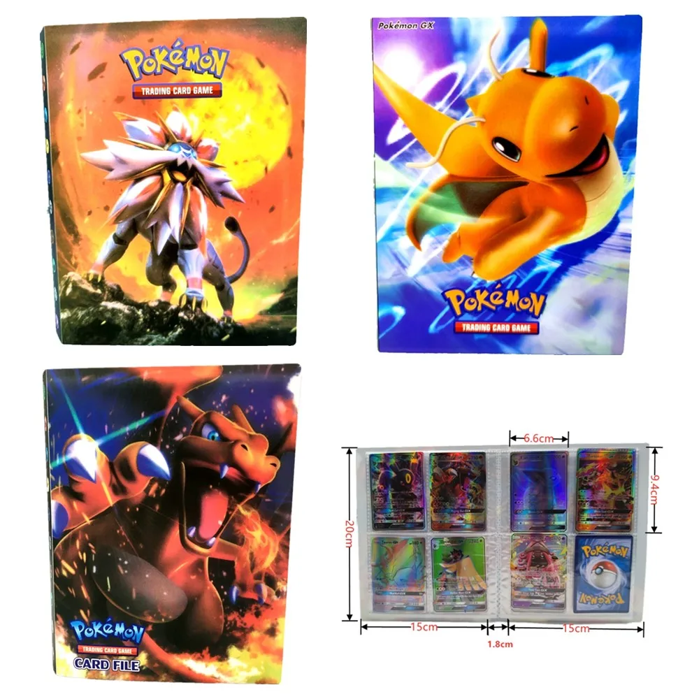 Альбом для карт Pokemon 240 шт. классная книга коллекционеров аниме игровая коробка GX