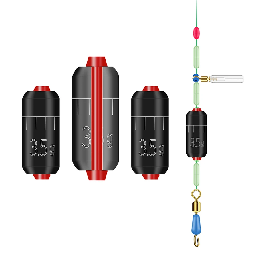 

TIANNSII 10 шт. технические стержни 1,5 г-4,0 г подвеска с плюмом искусственная круглая свинцовая головка приманка рыболовные аксессуары снасти