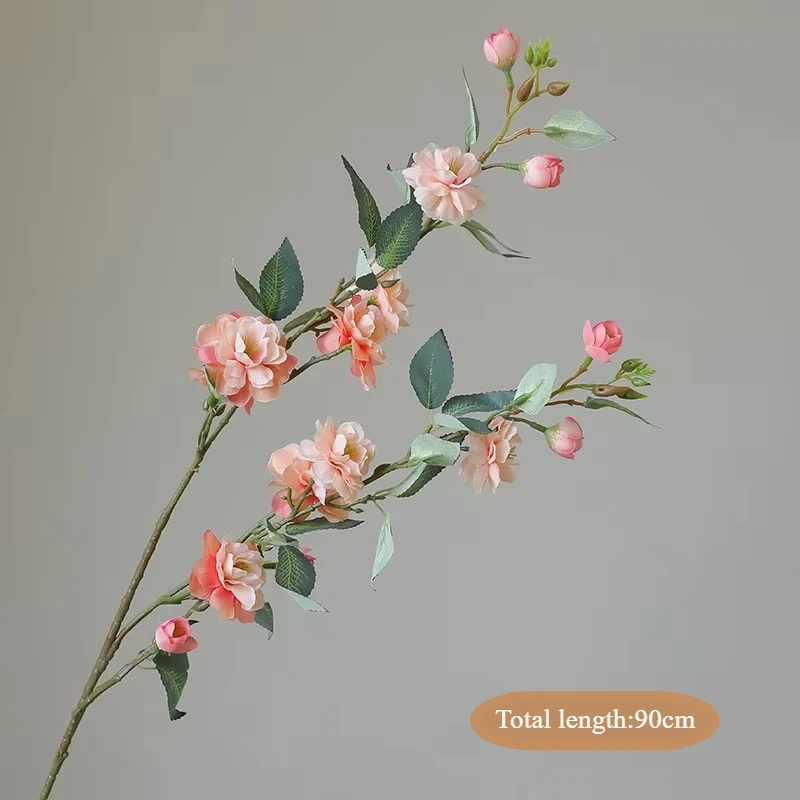 

Искусственная камелия, шелк, 90 см