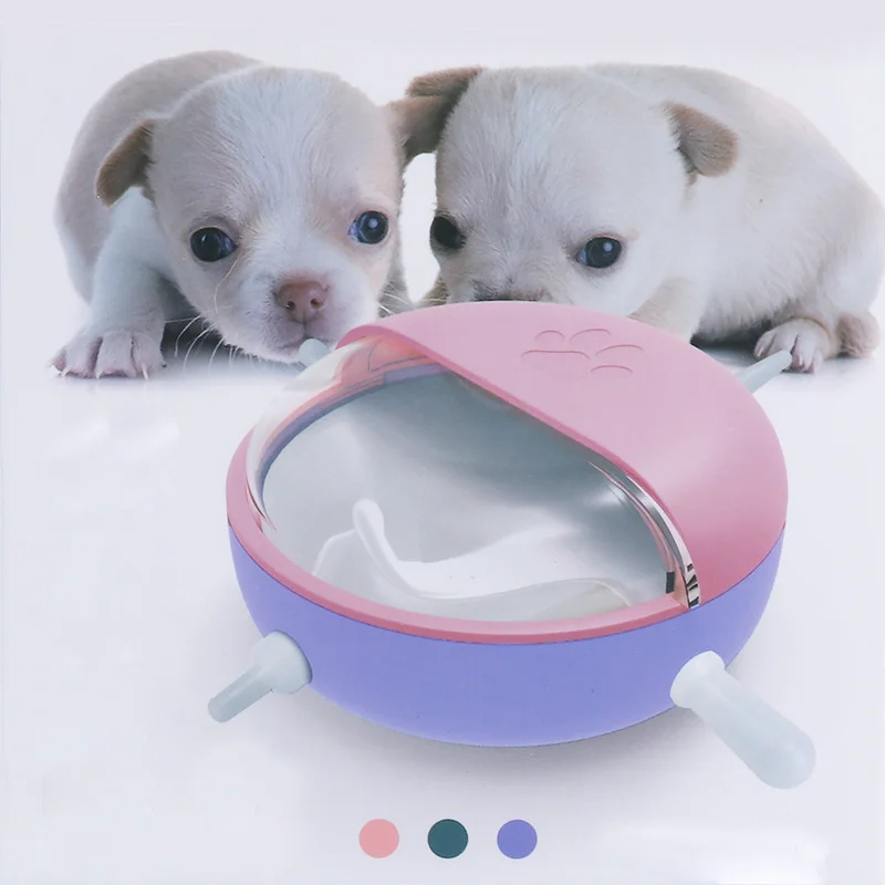 Puppy Water Bowl for Dogs Cat Feeder Pet Items Feeding Bowls and Drinkers Supplies Dispenser Products Accessories