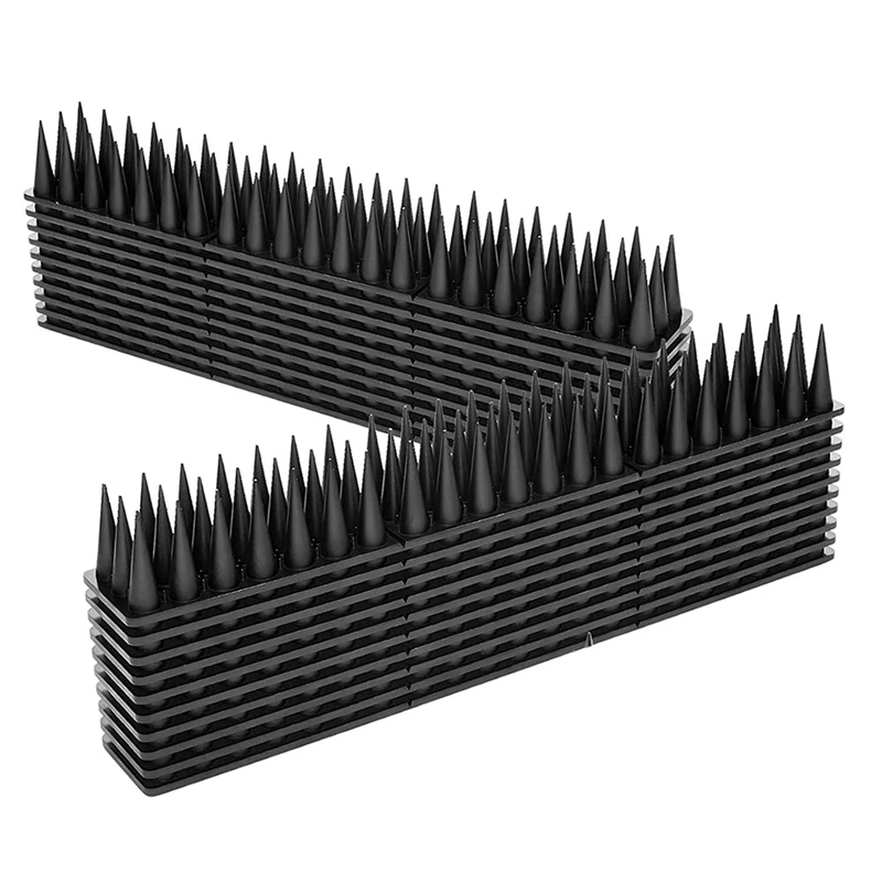 Bird Spikes,20 Pack Bird Squirrel Pigeon Animal Deterrent Spikes For Outside Anti Bird Spikes Outdoor To Keep Birds