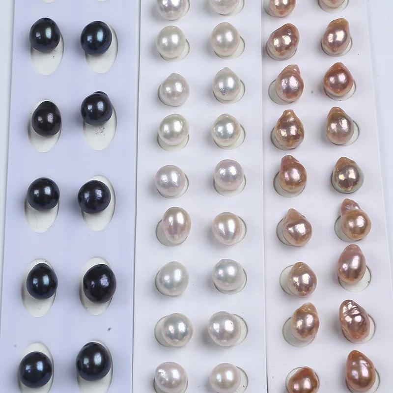 Круглые жемчужины в стиле барокко 11-13 мм