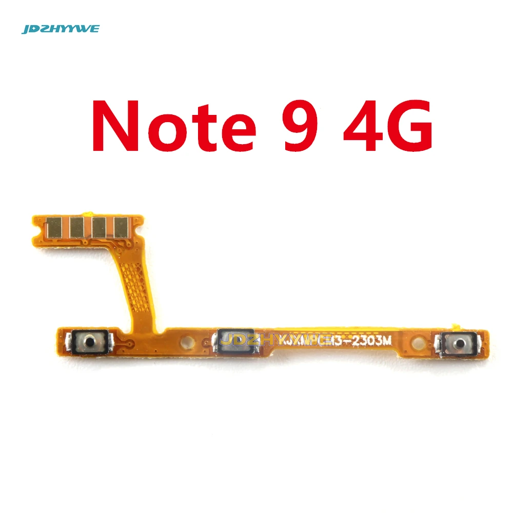 Боковая кнопка громкости гибкий кабель для Xiaomi Redmi 9 9T 6 Pro 6A 7 7A 8A Note 8 4G 9s ВКЛ./ВЫКЛ.