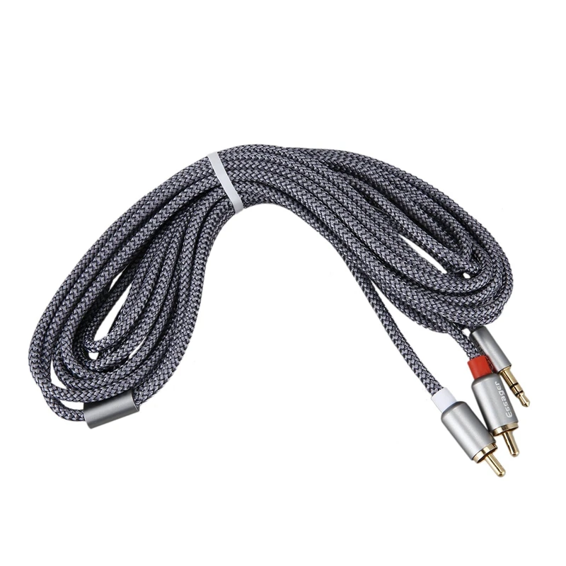 

Essager RCA Audio Cable Jack 3.5 To 2 RCA Cable 3.5Mm Jack To 2 RCA Male Splitter Aux Cable For TV PC Amplifiers DVD Speaker Wir
