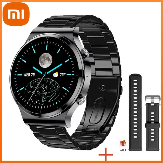 

Xiaomi Bluetooth Call Smart Watch Men IP68 Waterproof Full Touch Screen Sports Fitness Weather Display Smartwatch Android IOS