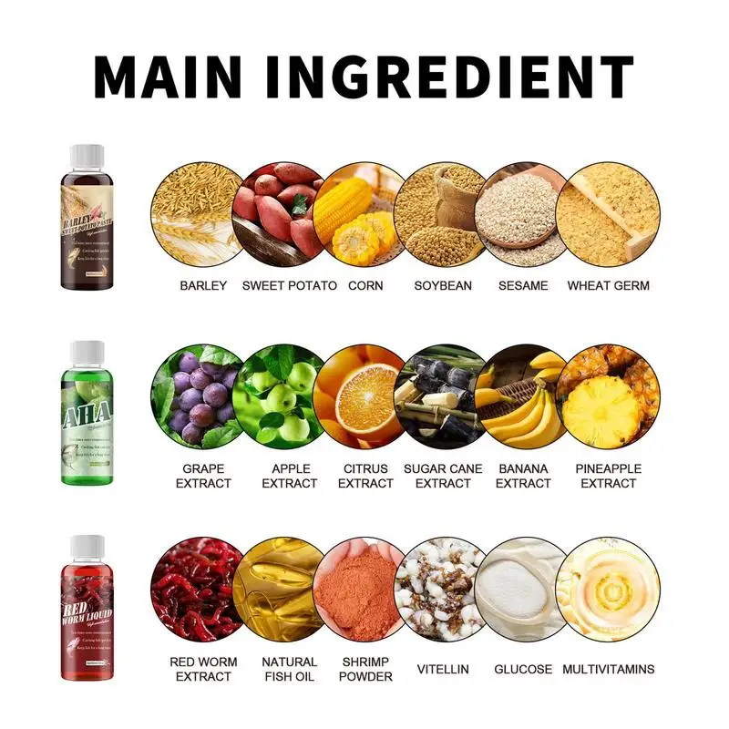 Рыболовная приманка искусственная жидкая 60 мл рыболовные приманки с ароматом