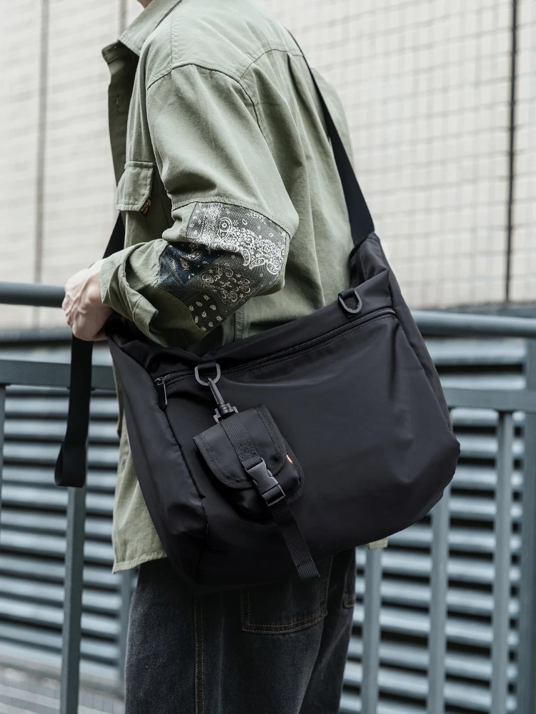 Male Messenger Bags Casual Design High Quality  Fashion  Waterproof Breathable Compartment Shoulder Bags