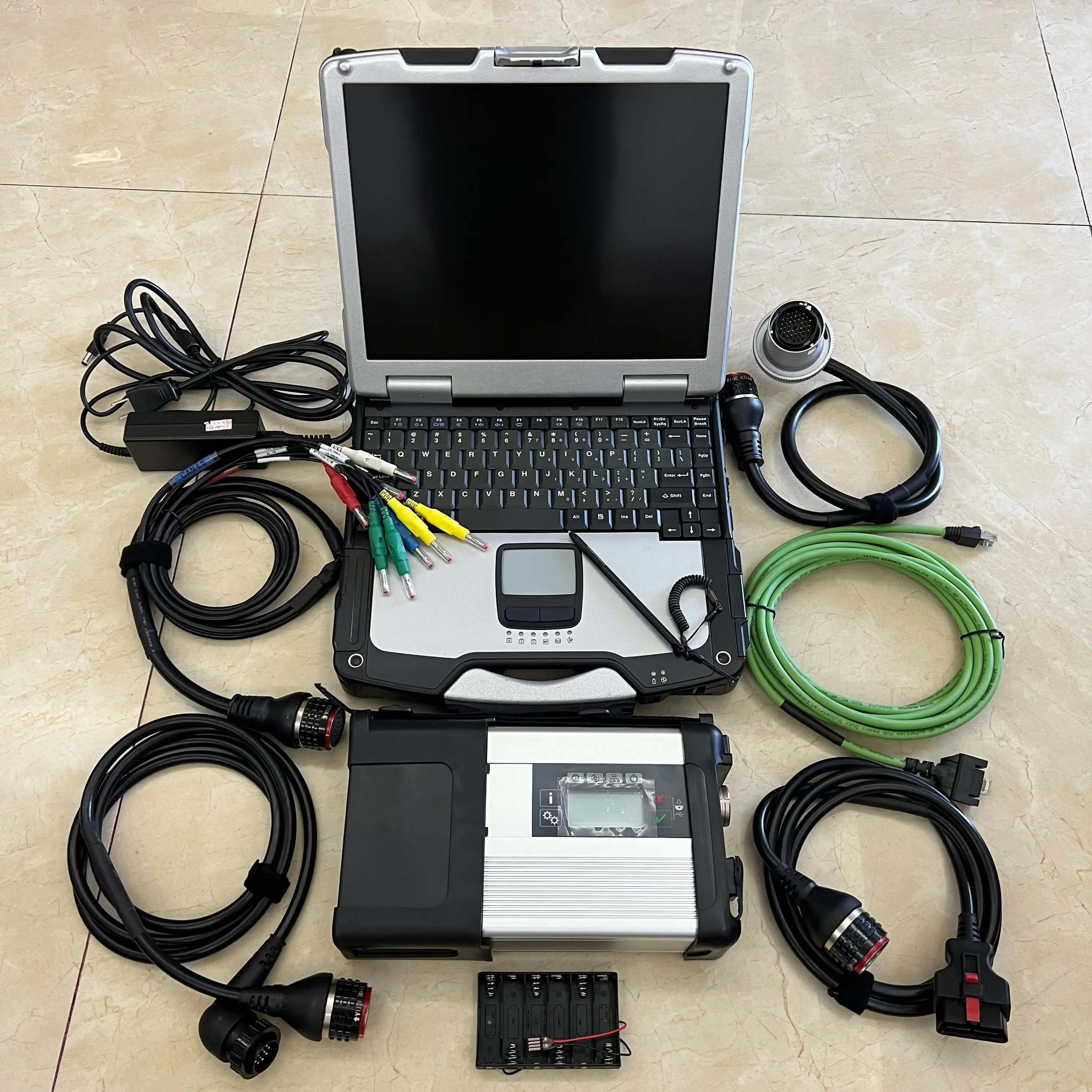 Mb Sd Connect Compact 5 Star c5 с ноутбуком Toughbook CF-31 I5 Ram 4g программным обеспечением Super Ssd