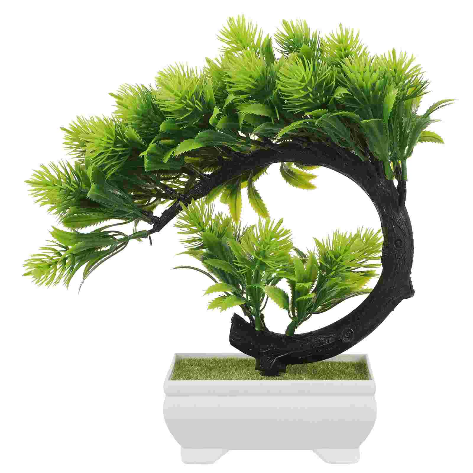 

Decor Bonsai Tree Decoration Yard Simulation Fake Potted Artificial Realistic Model