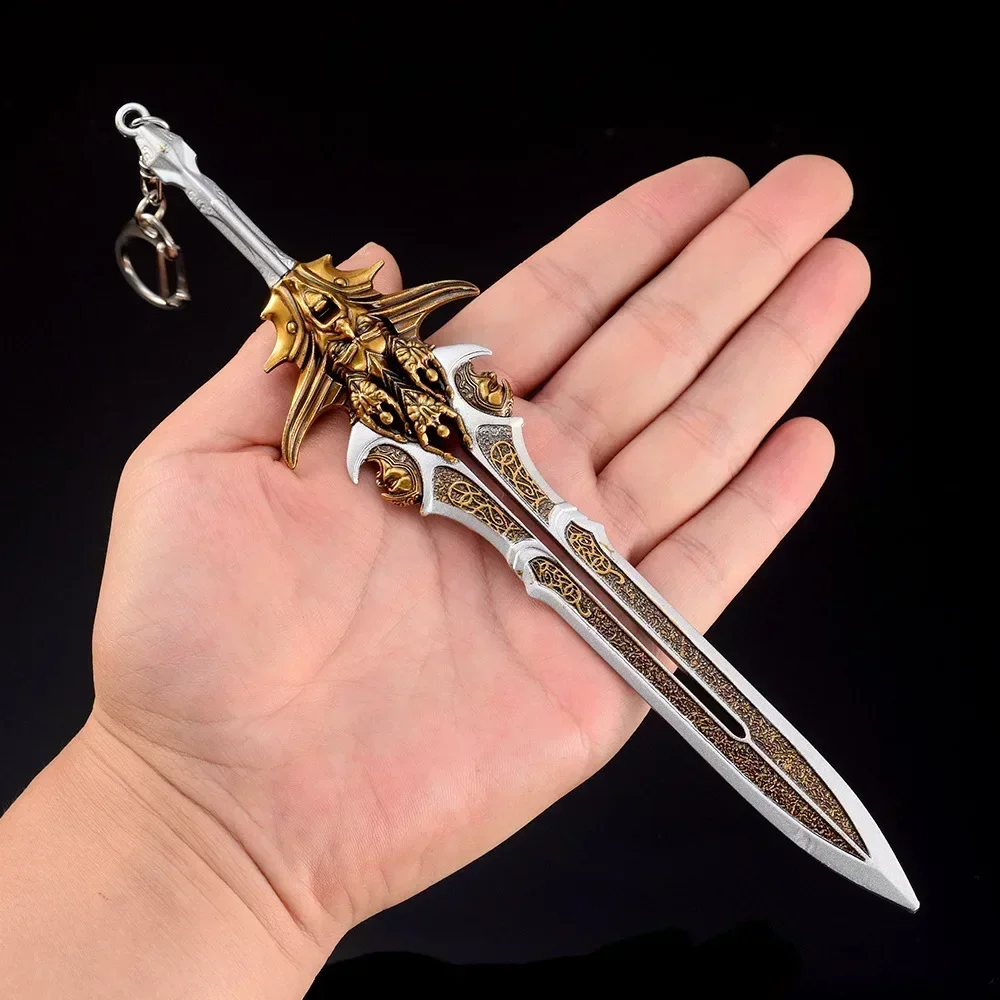 22 см модель оружия God Of War Kratos Blade Of Olympus Zeus, брелок из сплава, игрушка, катана, брелоки, коллекционные подарки для мальчиков, украшения (art.: 3920cd41db168) - 3920cd41db168