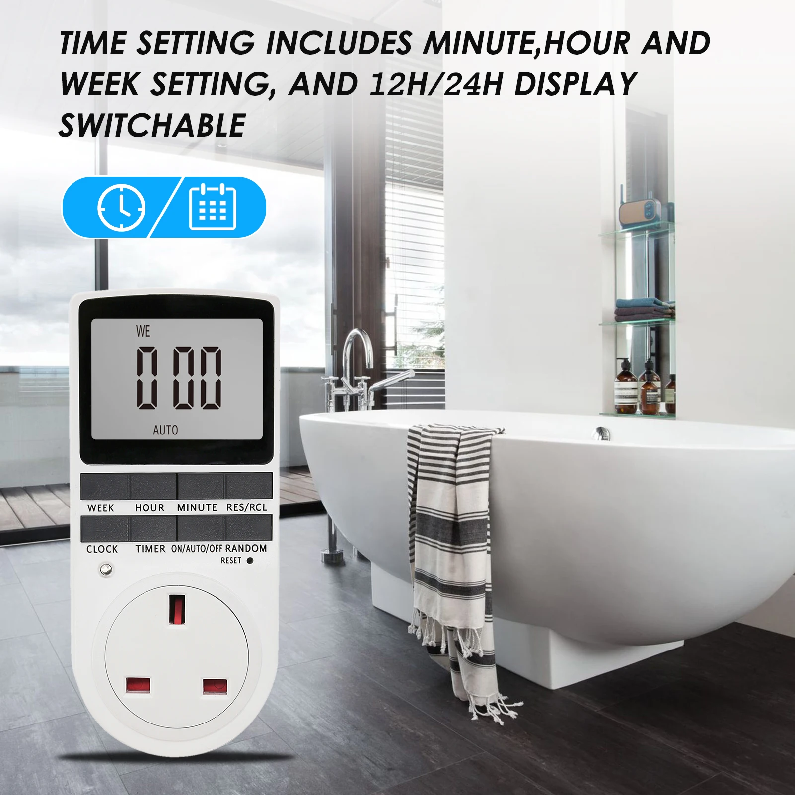 

Таймер с европейской вилкой, энергосберегающий цифровой кухонный таймер, розетка с программируемым таймером недели