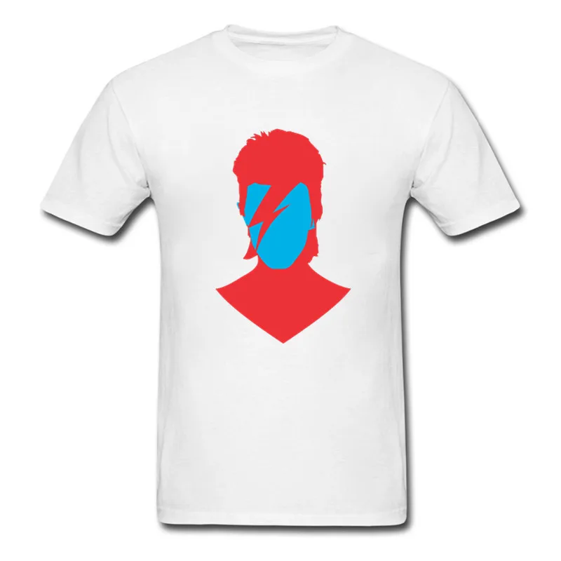 

2023 Summer Harajuku Print Men T Shirt David rebel Bowie Funny Kroean Hipster Short Sleeve graphic Tees Good Quality Casual Tops