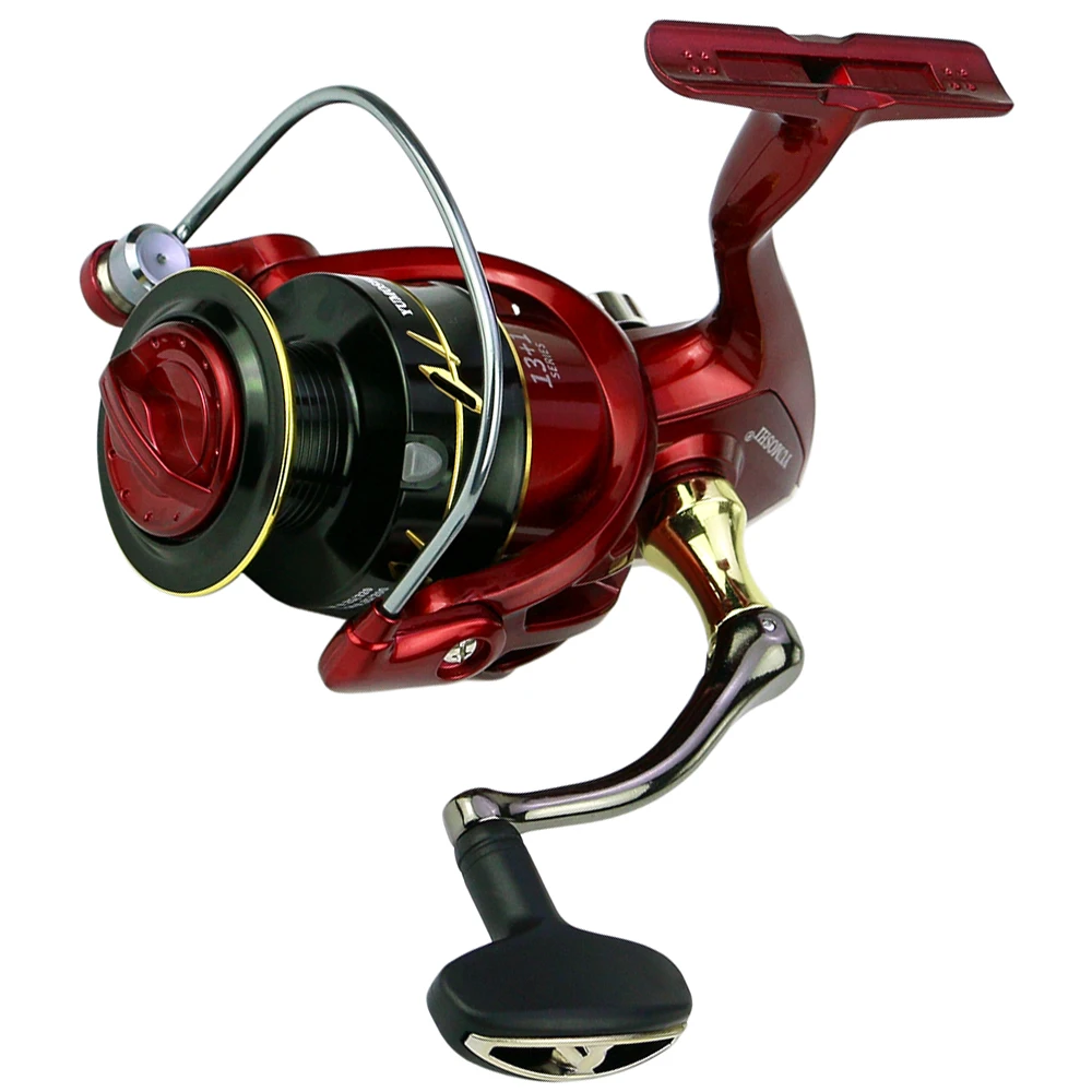 

Ultra Smooth Spinning Reels Saltwater Freshwater Fishing Reel Ultralight Tough 5.5:1 High Speed Metal Handle SK2000S-7000 Coil