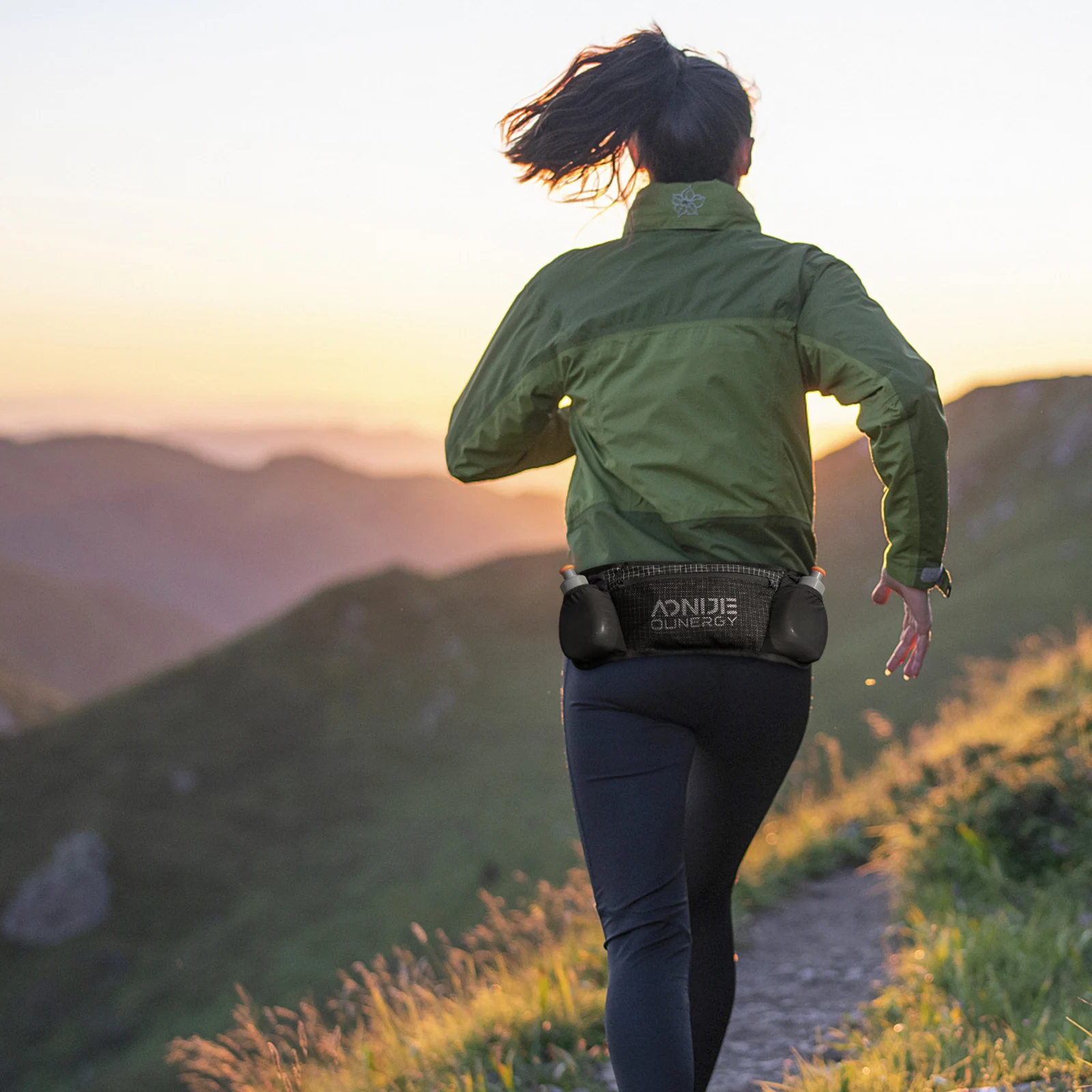 AONIJIE Running Waist Bag Sports Fanny Pack Women Men Cycling Travel Gym Fitness Waist Belt Pouch Water Bottle Mobile Phone Bag