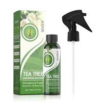 100ml tea tree hair softening spray deep moisturizing nourishing hair care repair damaged scales
