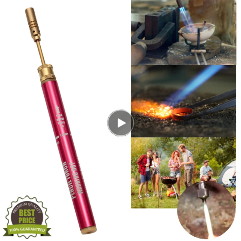 

Mini Soldering Welding Iron Cordless Pen Burner Welding Torch Gun Pen Gas Blow Tool For Welding PVC Pipe Bending Welding Torches