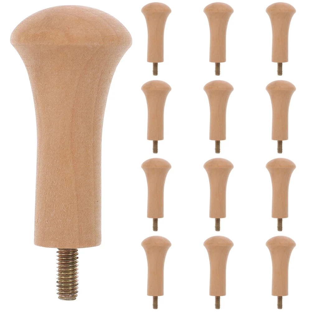 

20 Pcs Wardrobe Hook Clothes Pegs Door Hanger Wooden Shaker Hooks Heavy Duty Coat Hangers Joystick
