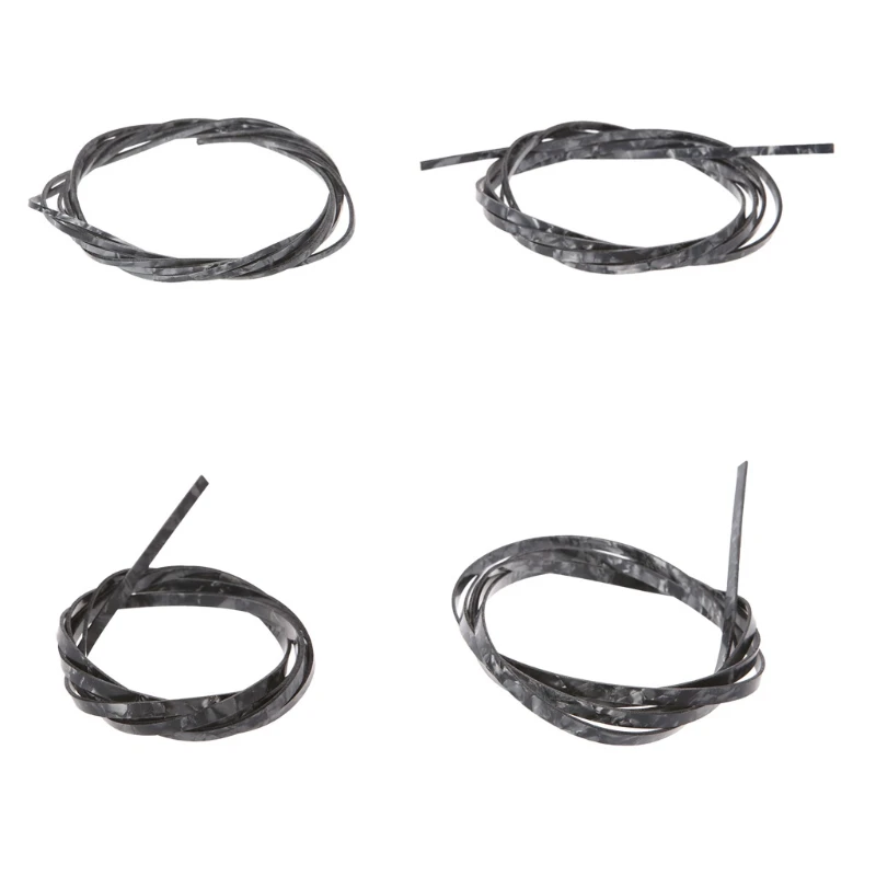 

Черная жемчужная Акустическая гитара, связывающая полоса, целлулоидные детали, аксессуары