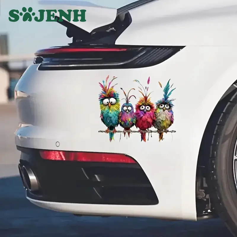 

Наклейки Funny Bird ПВХ