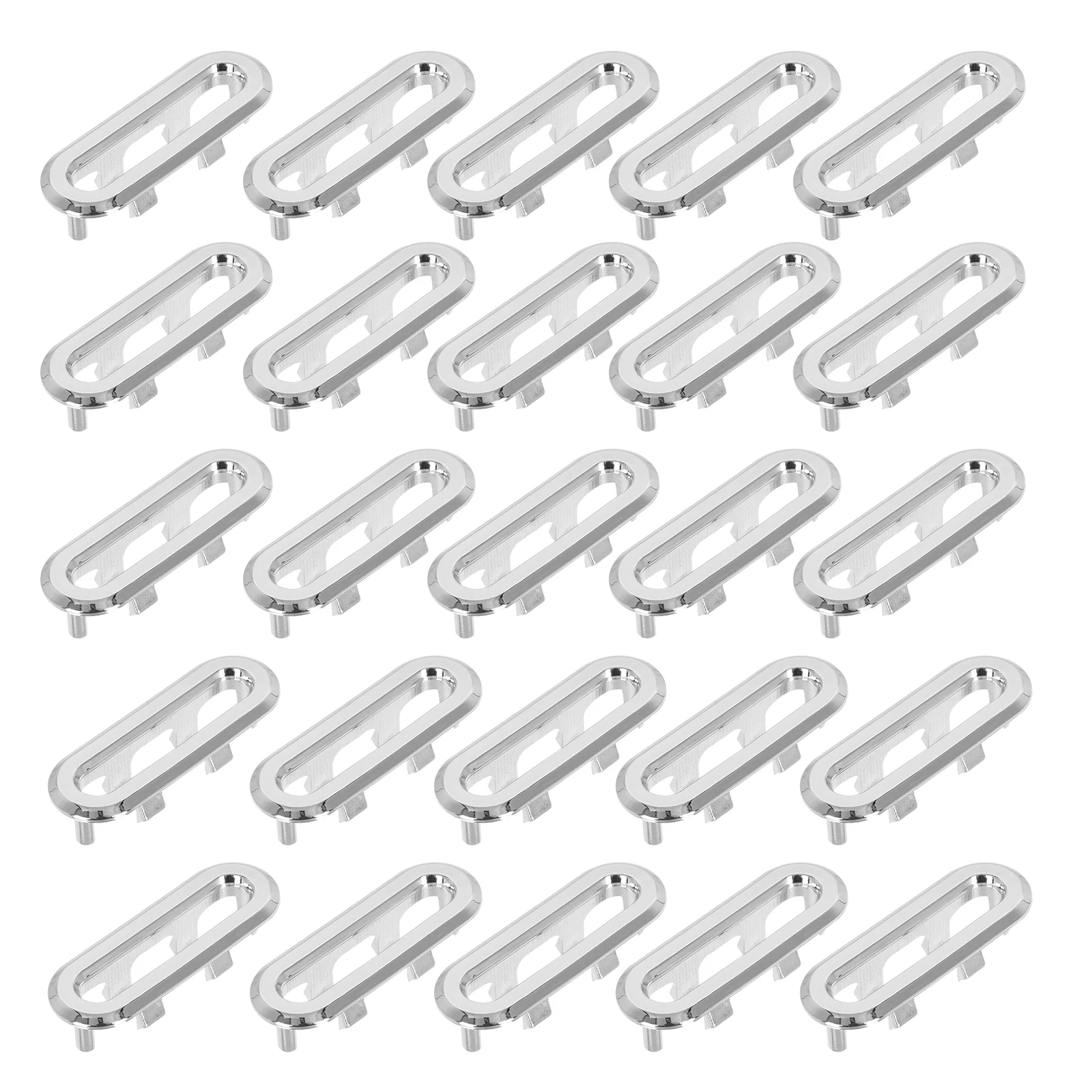 

20pcs Bathroom Sink Overflow Covers Professional Washing Basin Overflow Rings