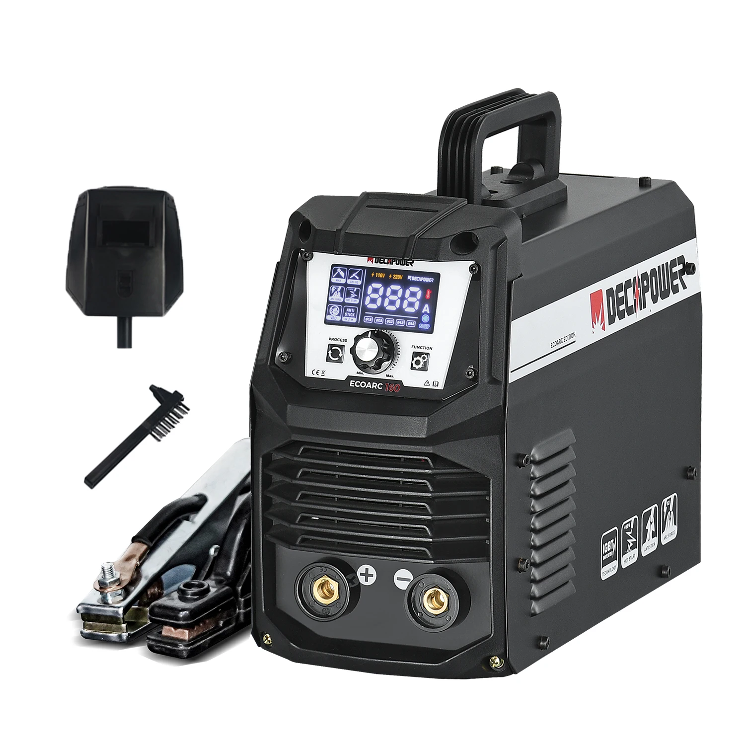 

Decapower Synergy ECOARC 160 MMA LIFT DC TIG 2 в 1 сварщик