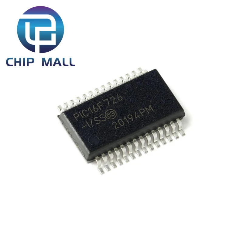 

PIC16F726-I/SS/SSOP-28 FLASH MCU/Microcontroller Based on XLP Technology Original New Stock