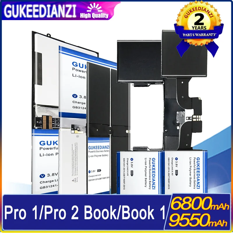 

Аккумулятор G3HTA001H 6800/9550 мАч для Microsoft Surface Book 1 1785 Book1, улучшенная Клавиатура для ноутбука G3HTA021H/G3HTA023H/G3HTA024H