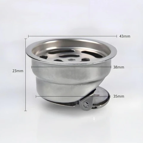 Решетка для слива HUXUAN 100*100 мм нержавеющая сталь