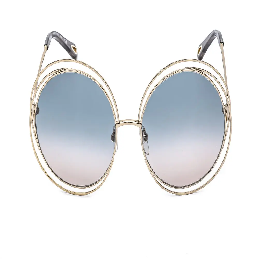 Grey- Blue Gradient Round Sunglasses CE114SD 770 62
