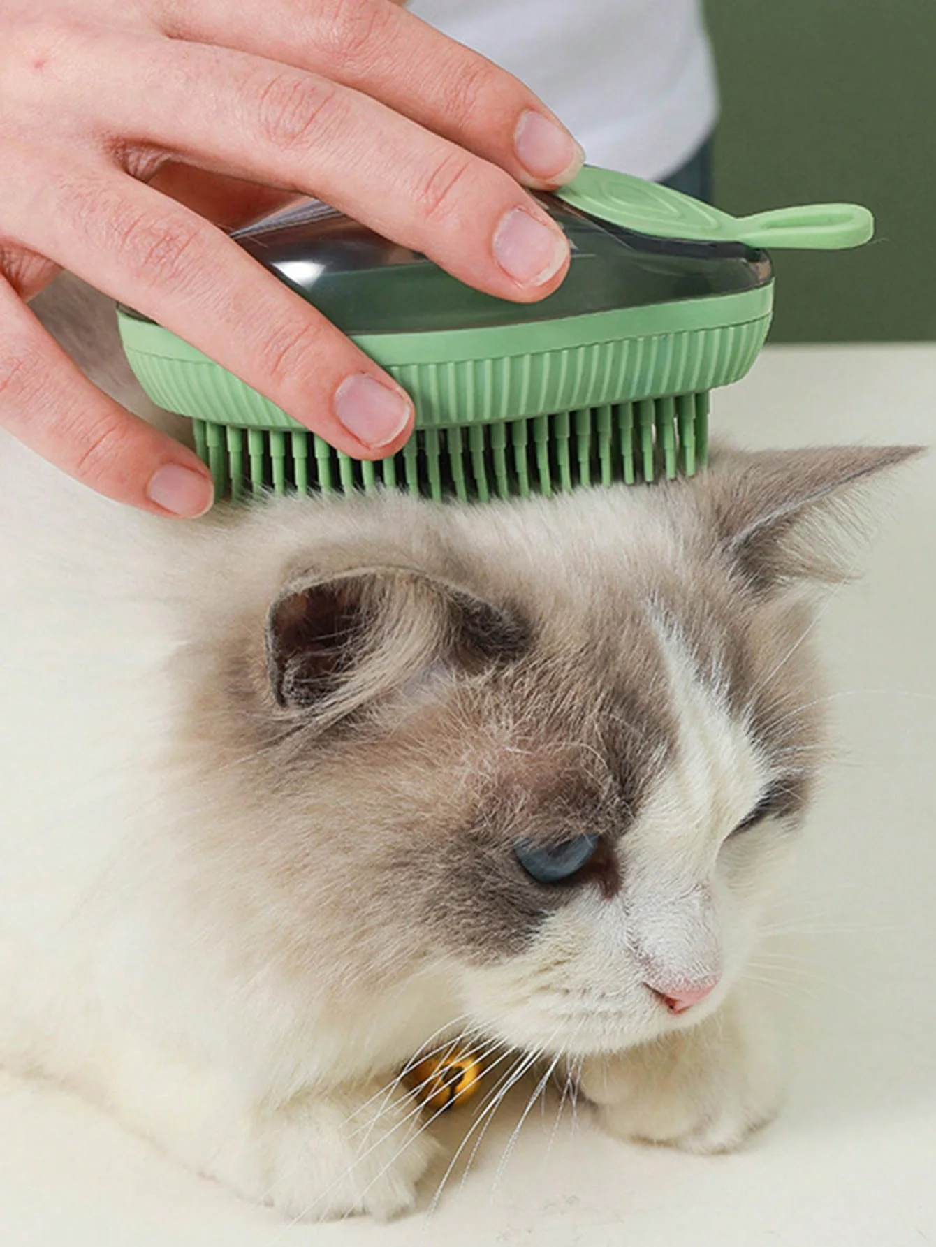 1 шт. щётка для душа с насадкой из манго