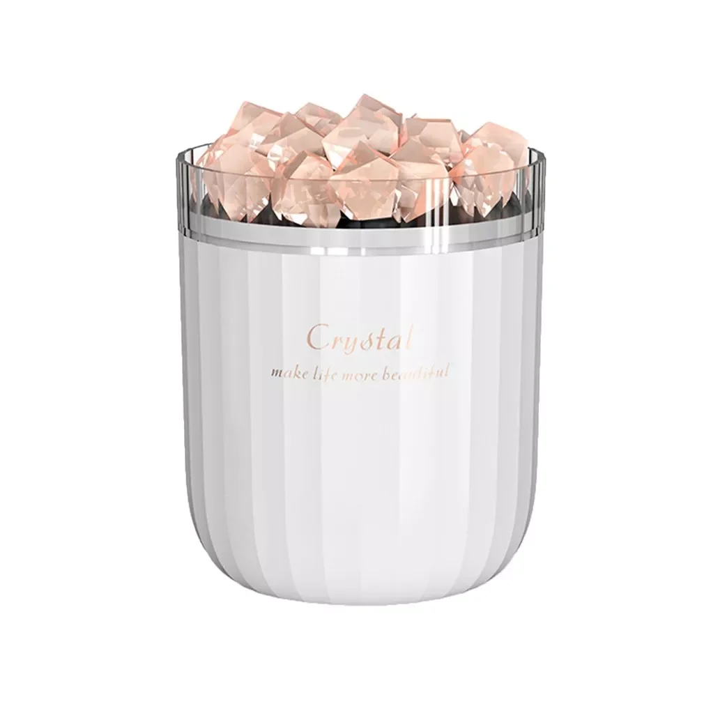 

NEW2023 Portable Crystal Aromatheraphy Humidifier USB Wireless Aroma Essential Oil Diffuser with Atmosphere Lamp Home Air Humidi