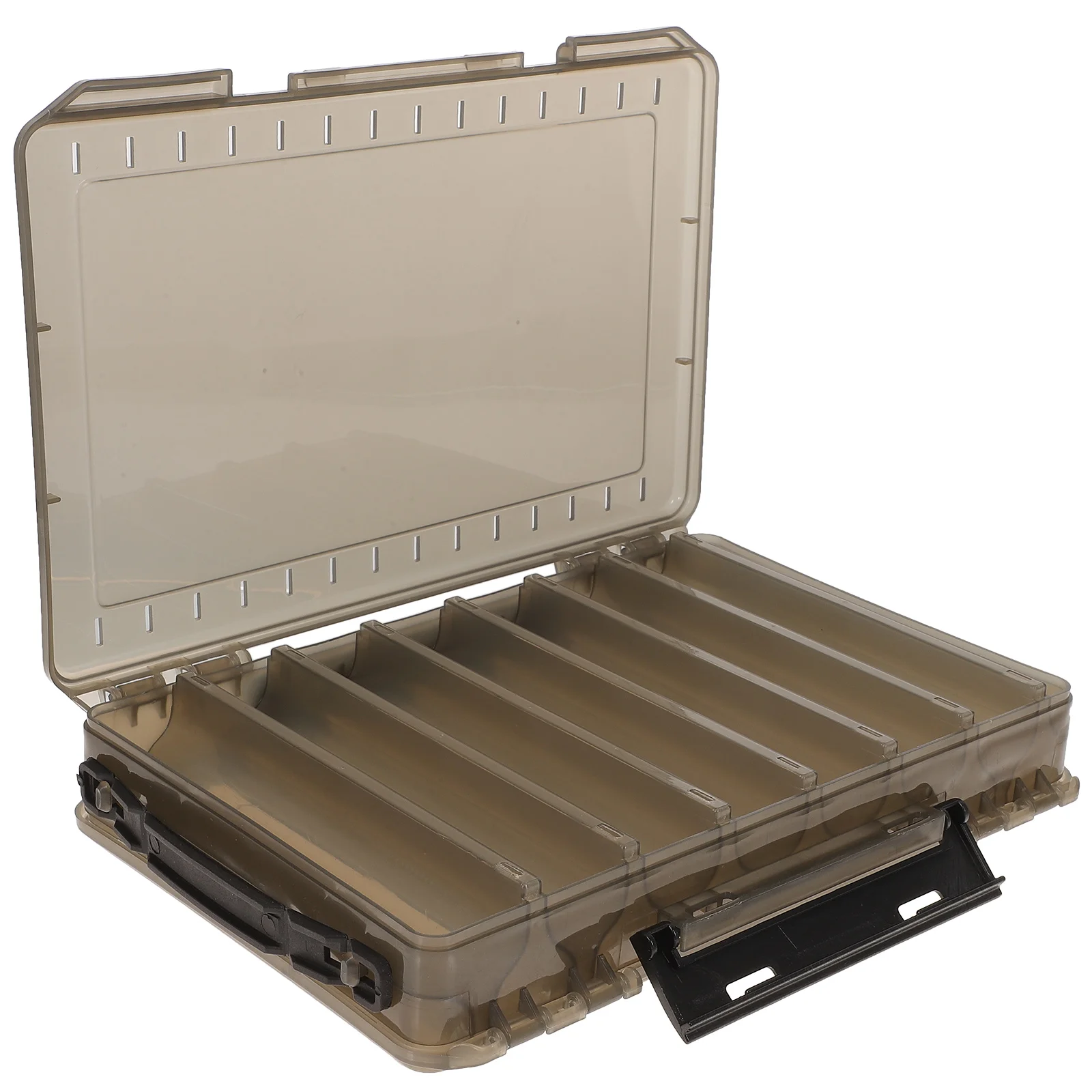 

Tackle Storage Box Boxes Lure Portable Organizer Case Accessory Terminal Gear Bait Holder Tray Saltwater Crankbait Removable