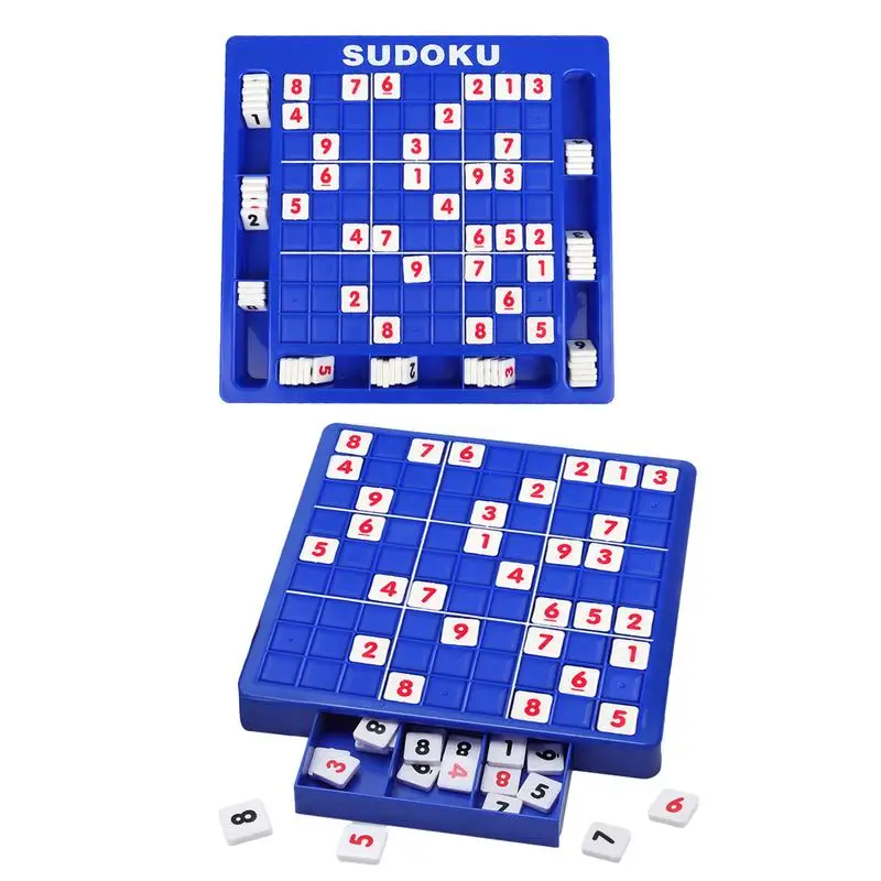 

Sudoku Board Game For Kids Math Brain Teaser Toys With Drawer Educational Sudoku Puzzles Game Number Thinking Game For Adults