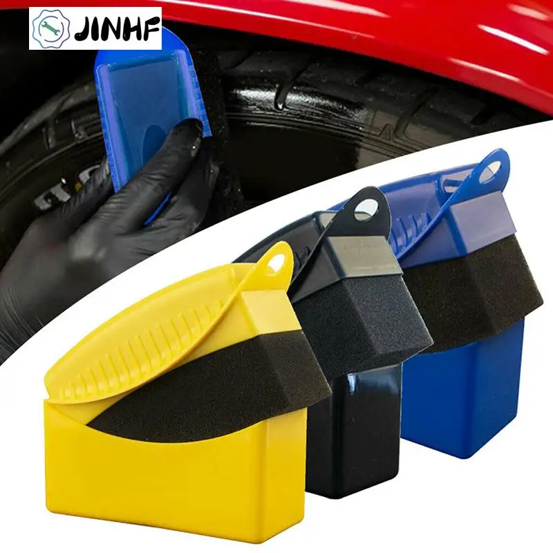 

Губка для полировки автомобильных колес, щетка-аппликатор с крышкой для мытья и очистки шин, контурная повязка, накладки, аксессуары