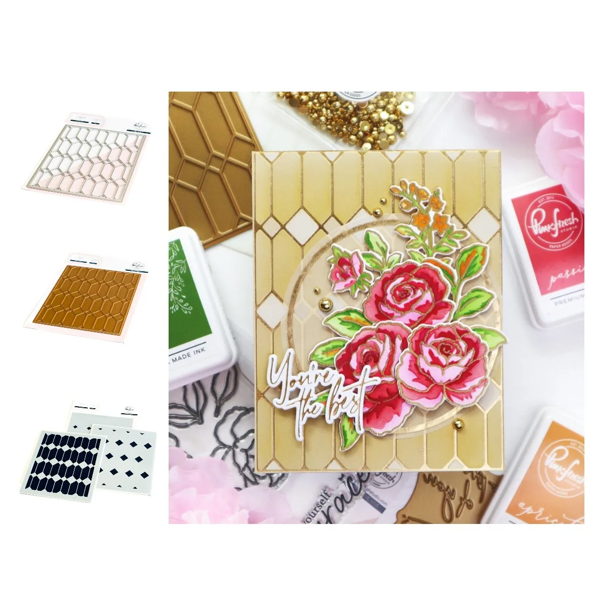 

Arrival New 2022 Stained Glass Metal Cutting Dies Hot Foil Plate Stencils Scrapbook Diary Decor Molds Diy Greeting Card Handmade