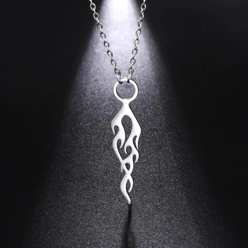 

Trendy Women Pendant Necklace Solid Color Smooth Surface Durable Women Pendant Necklace Pendant Necklace Pendant Necklace