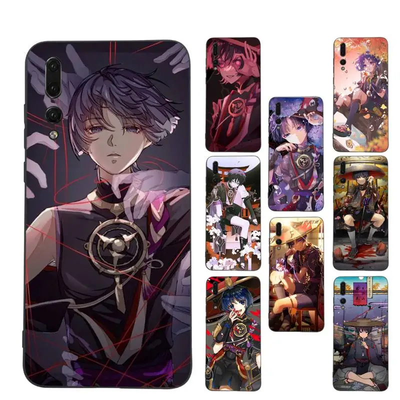 

Scaramouche Genshin Impact Phone Case Soft Silicone Case For Huawei P 30lite p30 20pro p40lite P30 Capa