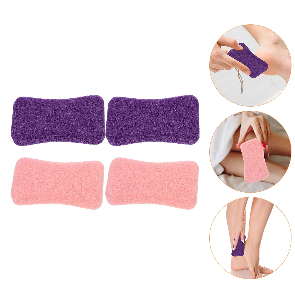 4-шт пемза пилка для ног скруббер триммер ухода за ногами ручной инструмент