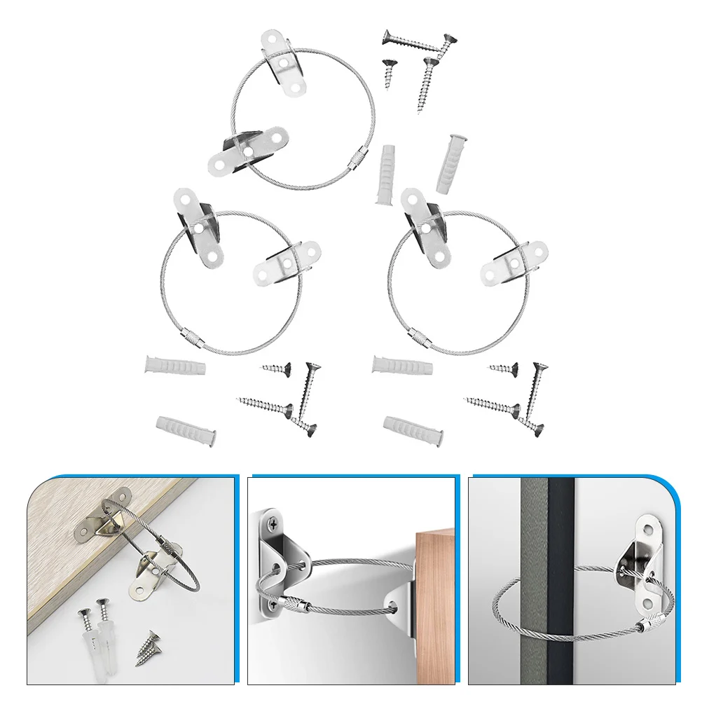

Furniture Straps Proofing Baby Anchors Wall Anchor Child Strap Tip Anti Falling Prevention Dresser Safety Bookcase Earthquake