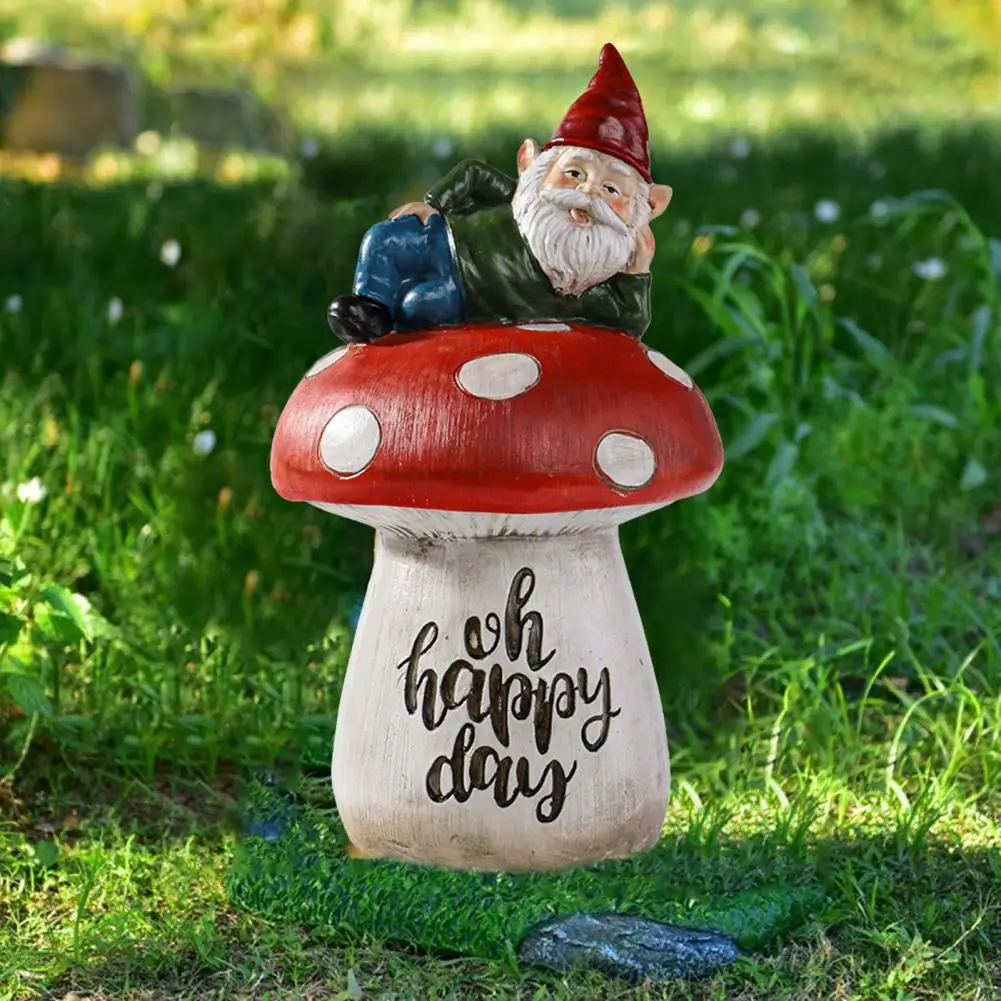 

Карликовая фигурка, нежная, устойчивая к трещинам, с гладкой поверхностью, уличная, Ландшафтная, карликовая фигурка, украшение двора